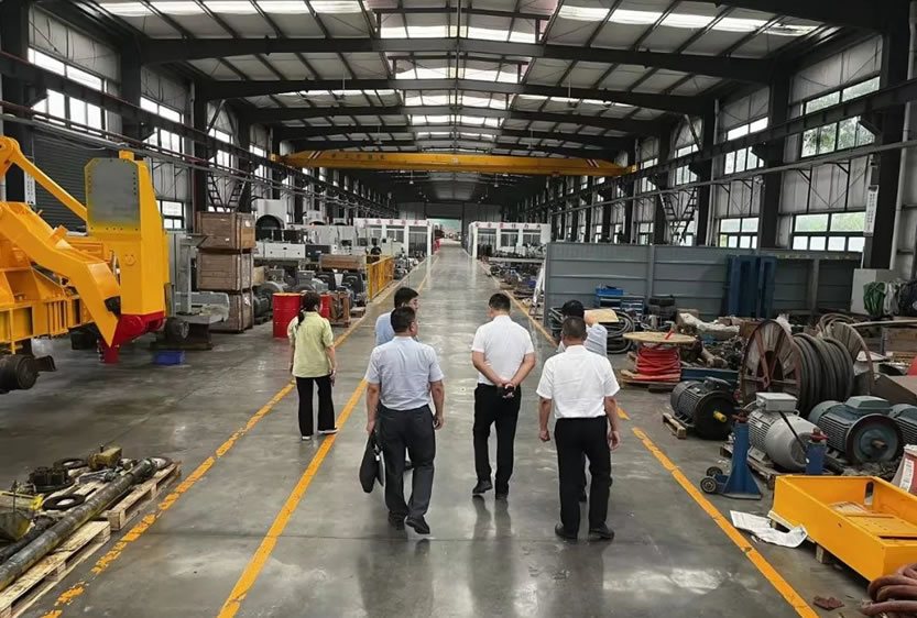 Aneng Group leaders visited our company for inspection and guidance